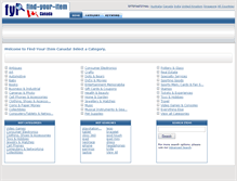 Tablet Screenshot of ca.find-your-item.com